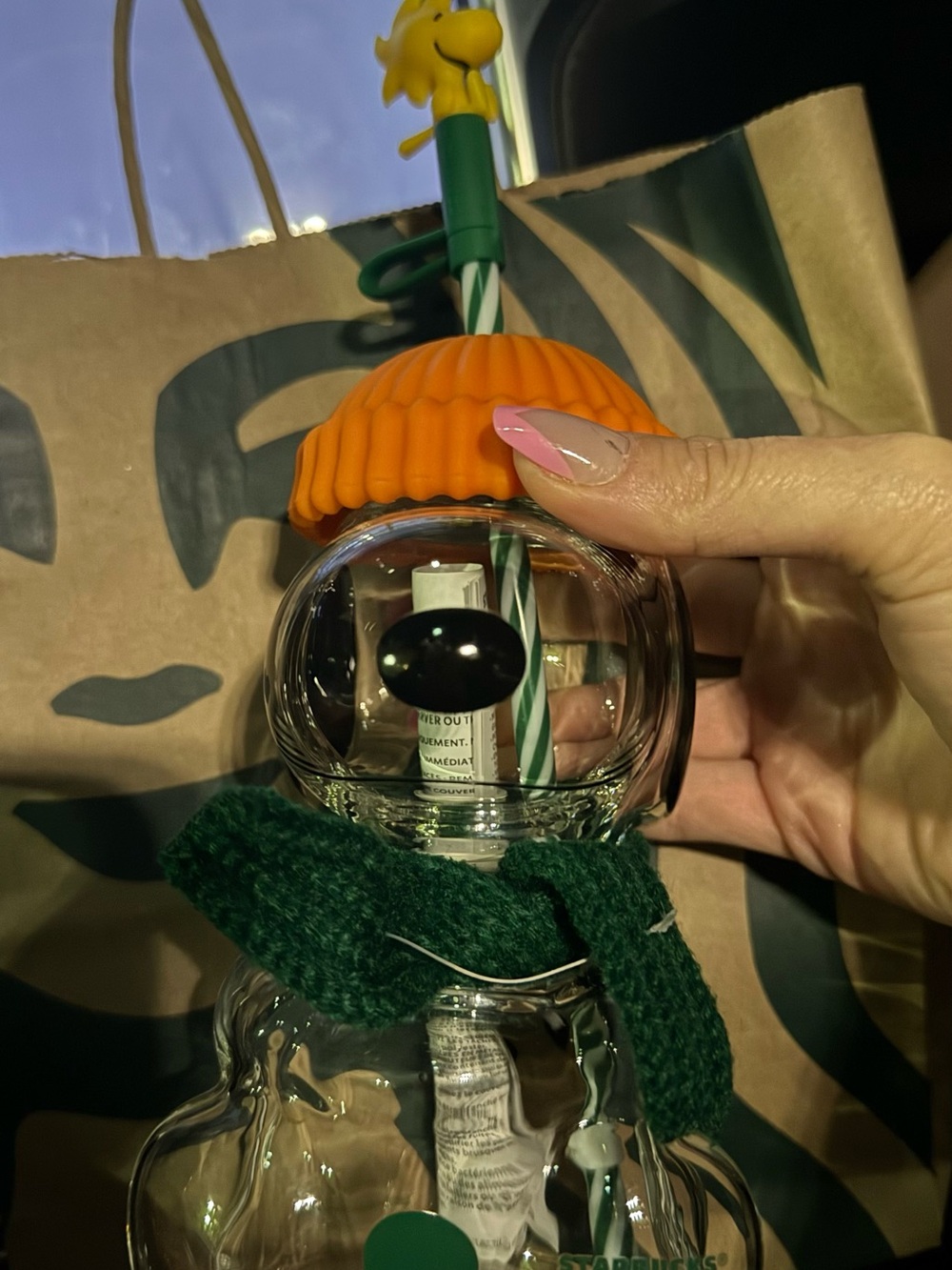 Starbucks + Peanut Snoopy
